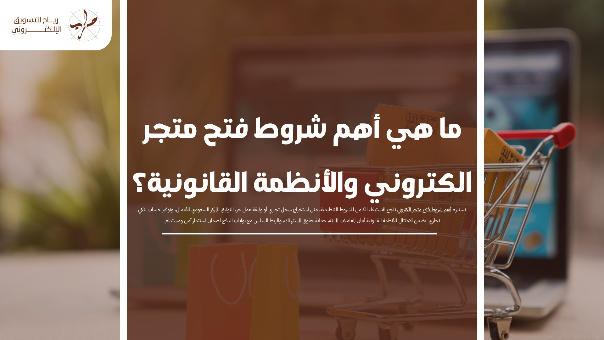ما هي أهم شروط فتح متجر الكتروني والأنظمة القانونية؟